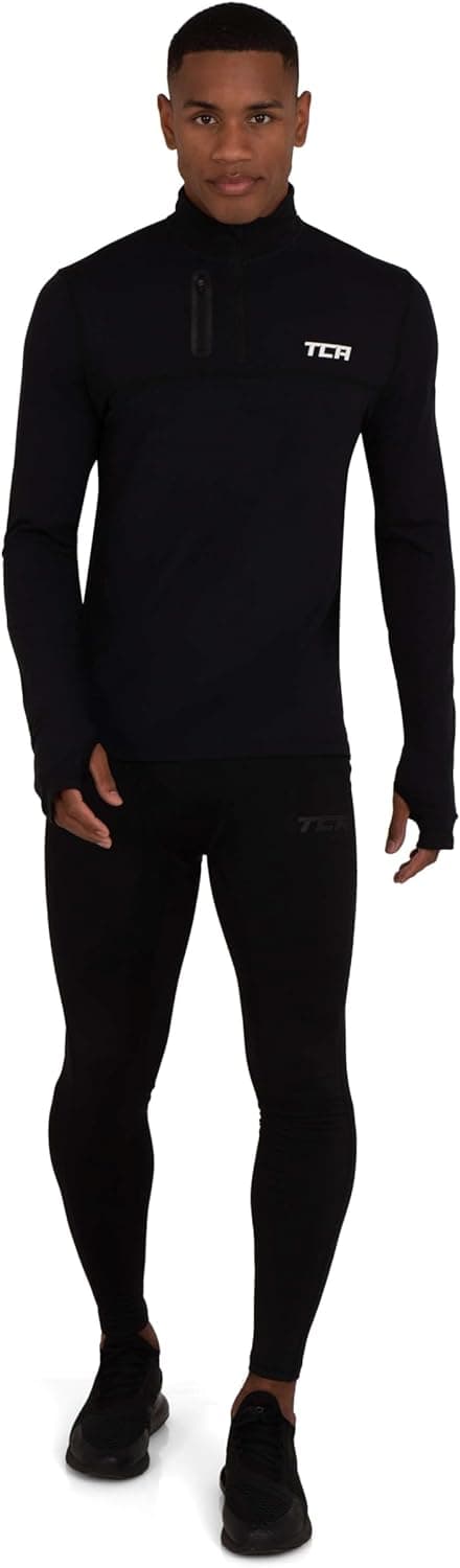 Thumbnail 4 de TCA Fusion Long Sleeve Running Top 1/4 Zip