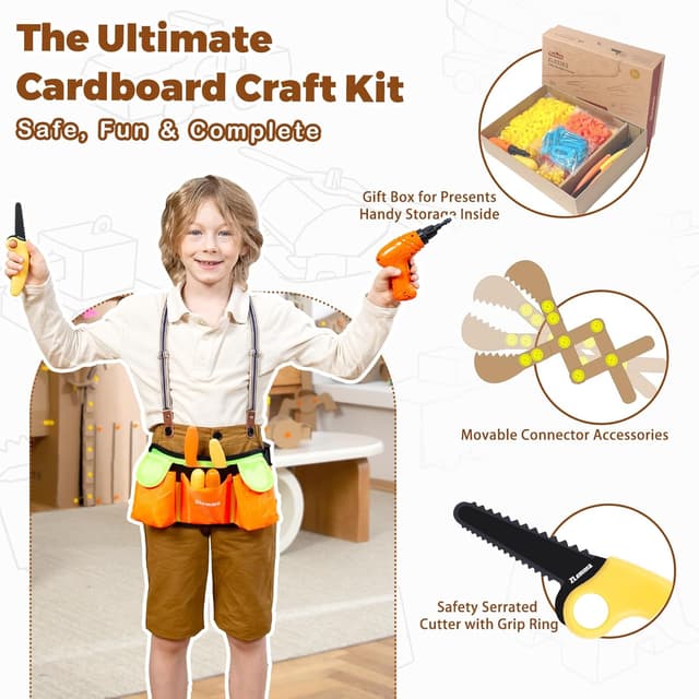 Thumbnail 4 de ZLemma Cardboard Construction Kit 401 PCS