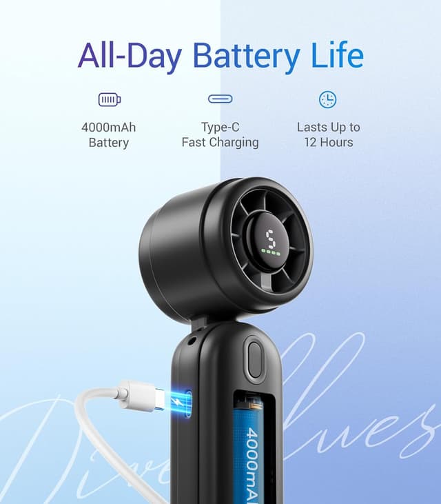 Thumbnail 3 de Diveblues iTurbo Portable Handheld Turbo Fan