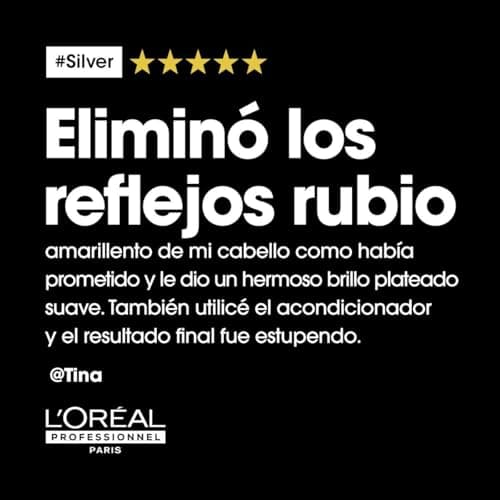 Thumbnail 10 de L'Oréal Professionnel Champú Silver para Pelo Rubio, 500 ml