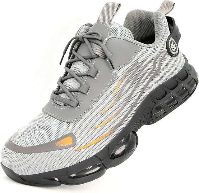 Thumbnail 5 de MOLLYBLOS Steel Toe Shoes for Men โ๐ฅ