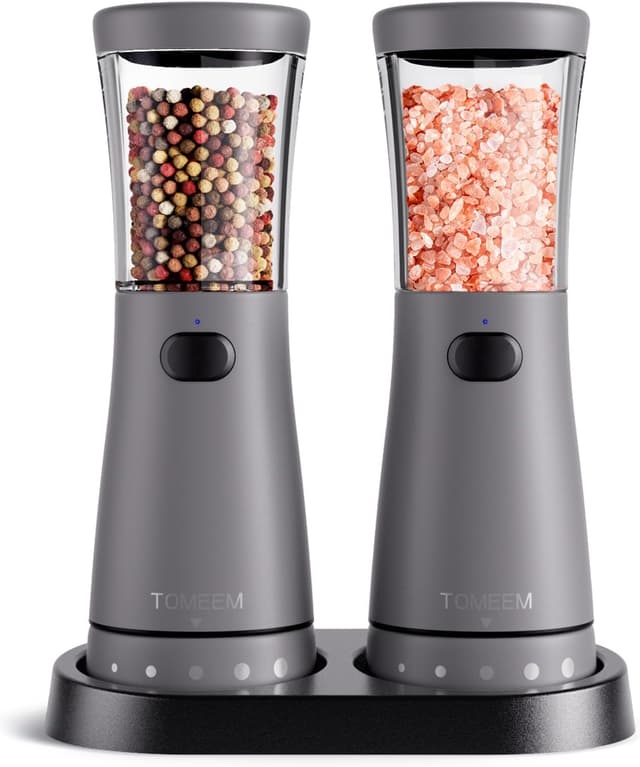 Imagen de Electric Salt and Pepper Grinder Set 4.5 oz 🧂 en OfertitasTOP