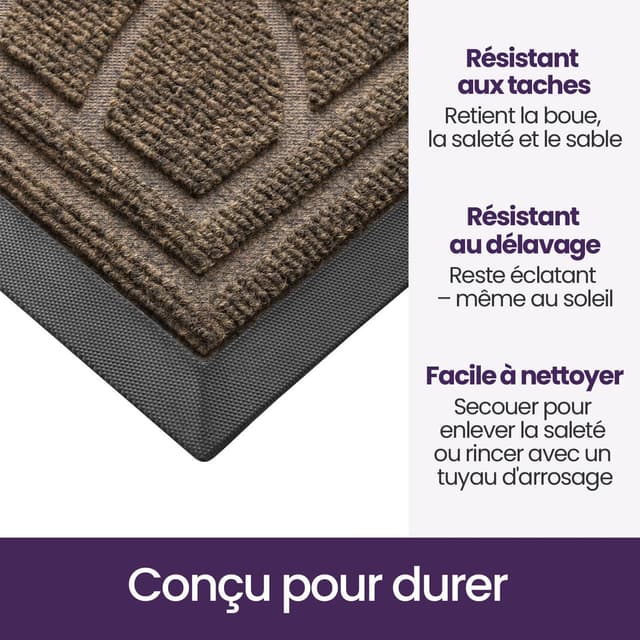 Thumbnail 2 de DEXI paillasson intérieur 44 x 75 cm