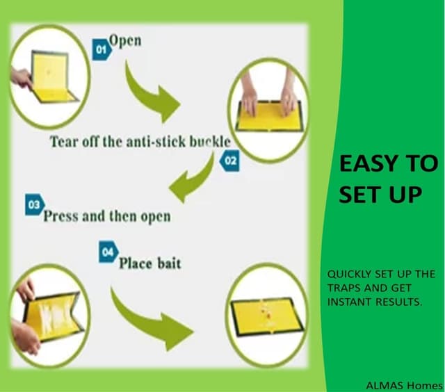 Thumbnail 1 de 5 Pack Sticky Trap Pads for Pests