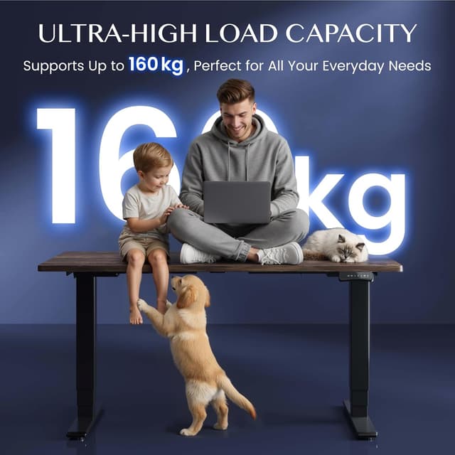 Thumbnail 4 de FLEXISPOT PRO Schwarz höhenverstellbar 160 kg