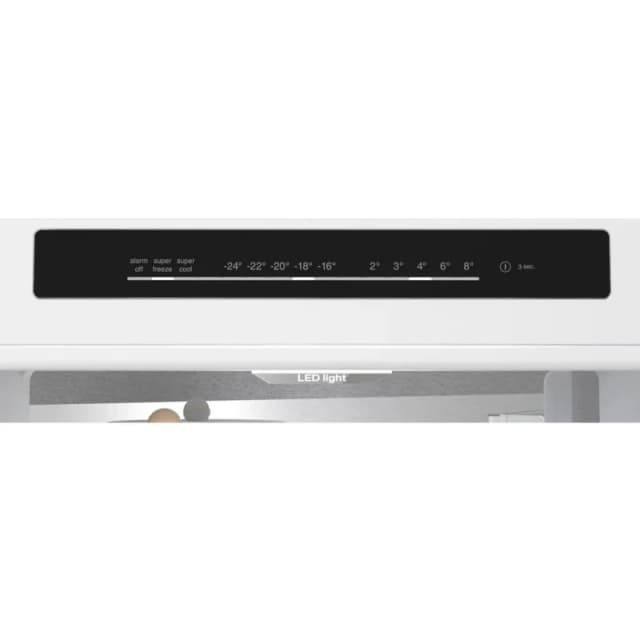 Detalle de Siemens frigorífico Combi 203 cm 258 L No Frost hyperFresh superFreeze en negro