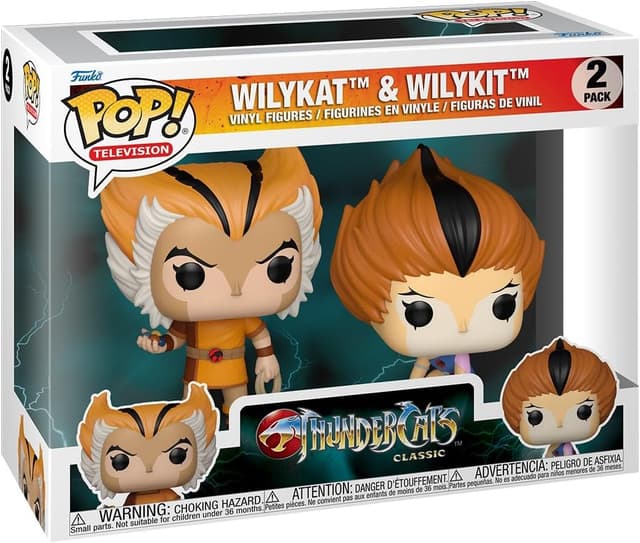 Detalle de Funko Pop Thundercats Wilykat 2PK 9,5 cm