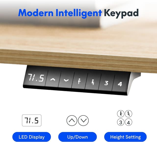 Thumbnail 2 de FLEXISPOT EN1 MAX 120x80cm Escritorio Elevable