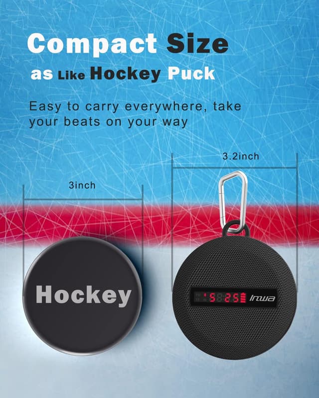 Detalle de Inwa Cassa Bluetooth portatile con display velocità, IP65 e vivavoce