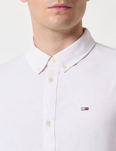 Detalle 2 de Tommy Jeans TJM Slim Camisa manga larga XS