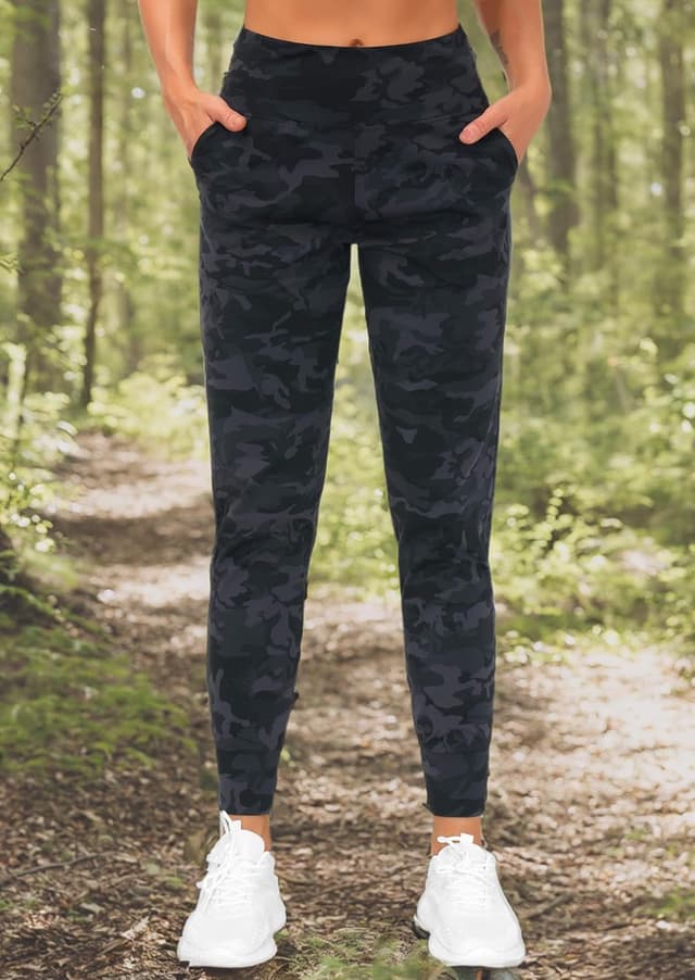 Thumbnail 6 de THE GYM PEOPLE Jogginghose Damen mit 4-Wege-Stretch – leichte Sportleggings High Waist für Yoga, Fitness & Laufen