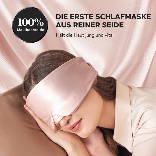 Thumbnail 1 de LitBear Seiden Schlafmaske 22 Momme 😴