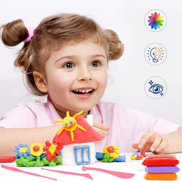 Thumbnail 1 de Moseem Air Dry Clay Kits 36 Colours