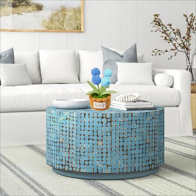 Thumbnail 3 de UniqKaliber Häkel-Tulpen fertiger Blumenstrauß