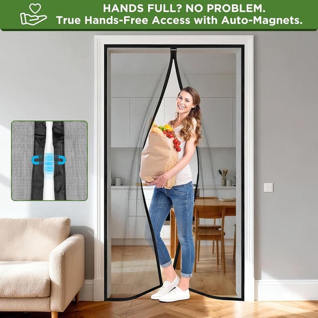 Detalle 2 de UPGRADE Fliegengitter Balkontür 75x210 cm