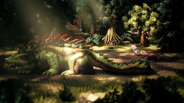 Detalle de Octopath Traveler II, RPG táctico para PC y consolas