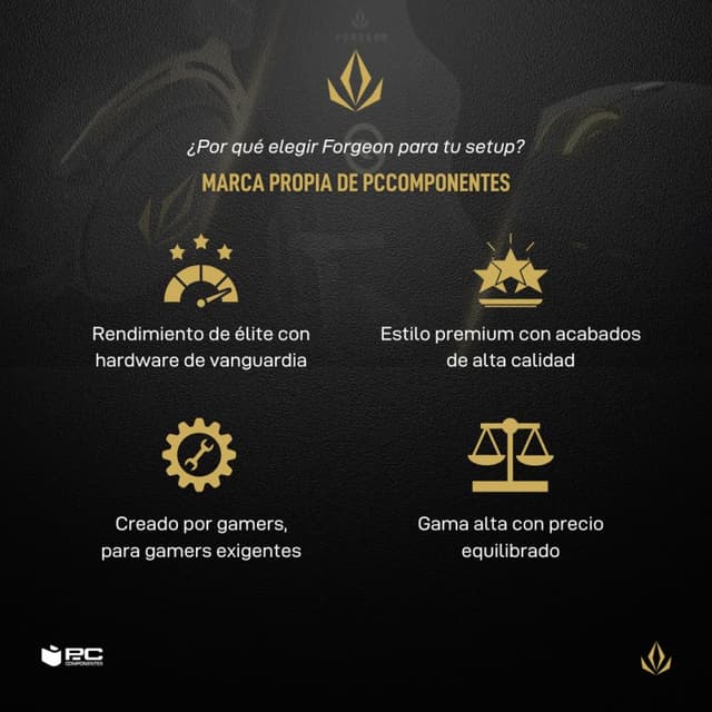 Detalle 2 de Forgeon Cyclone PLUS V2 DDR4 3200 MHz 32GB (2x16GB) CL16 negra