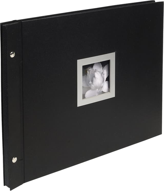 Thumbnail 1 de Exacompta Ceremony Álbum de Fotos con Tornillo, Negro 📸