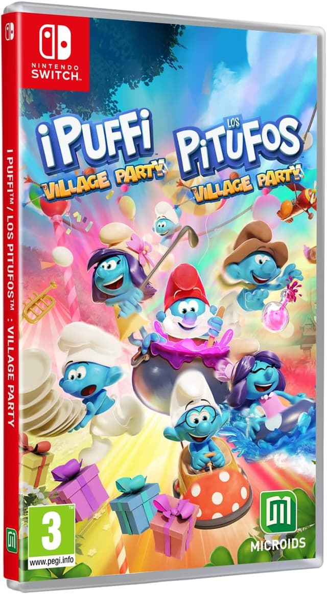 Detalle 2 de Los pitufos: Village Party - NINTENDO SWITCH