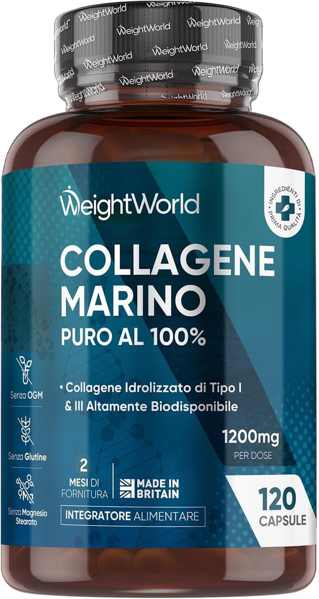 Imagen de WeightWorld Collagene Marino 120 capsule 💊 en OfertitasTOP
