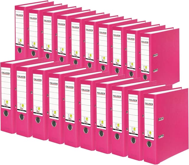 Imagen de Original Falken 20er Pack PP-Color Kunststoff-Ordner Pink en OfertitasTOP