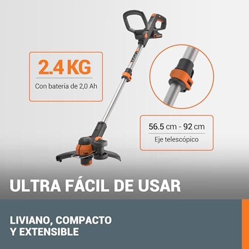 Thumbnail 4 de WORX WG163E.1 Desbrozadora 20V