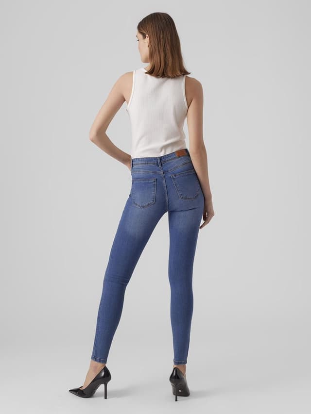 Thumbnail 4 de VERO MODA VMTANYA Baggy Jeans Damen