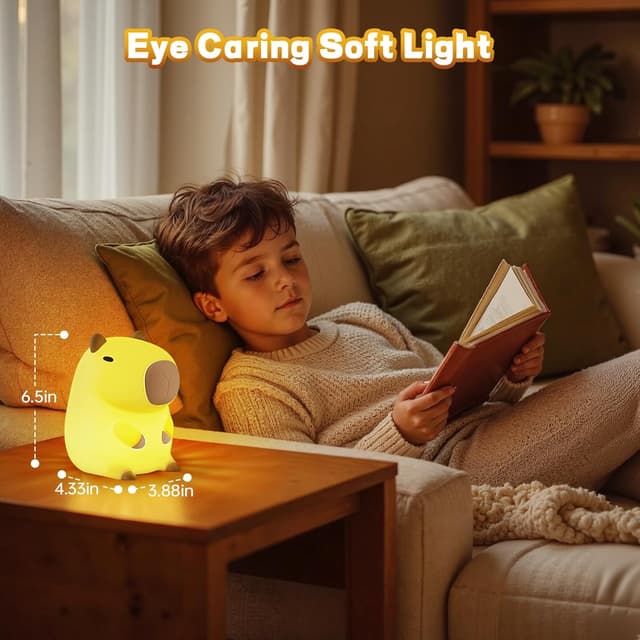 Thumbnail 4 de VoMii Capybara Nachtlicht 1200 mAh