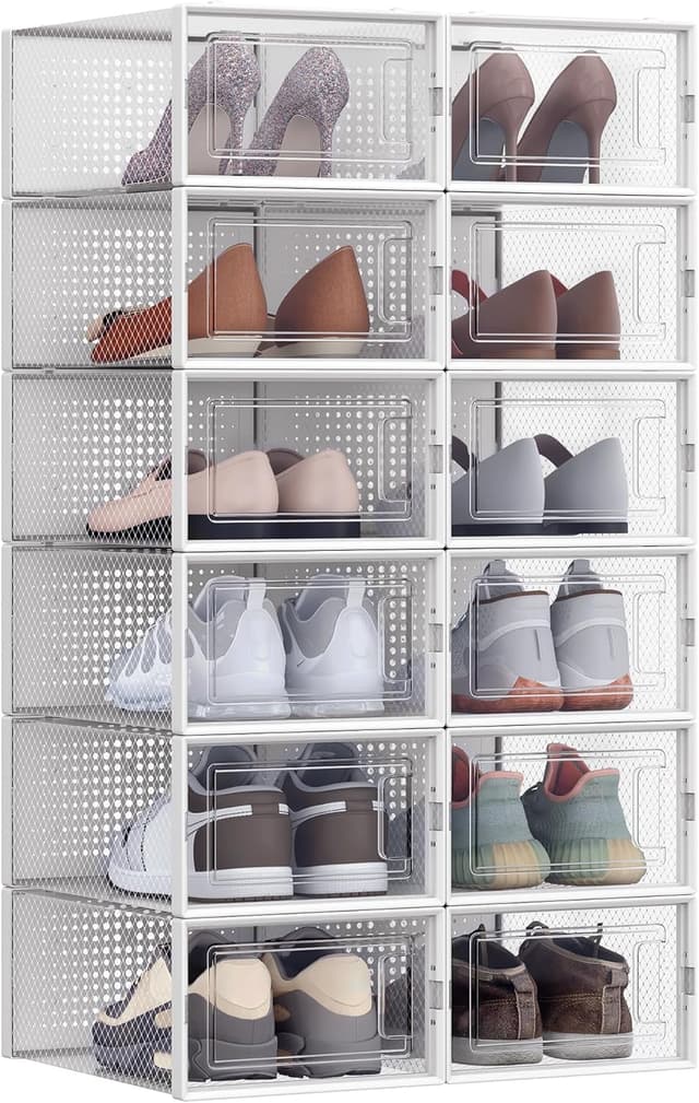 Imagen de SONGMICS LSP08SWT Scatole per Scarpe 8 pack en OfertitasTOP