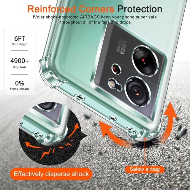 Detalle de Coque ivoler 3 en 1 pour Xiaomi 13T / 13T Pro avec 2 protections écran en verre trempé