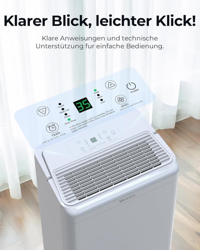 Thumbnail 6 de Woleix Luftentfeuchter 20L