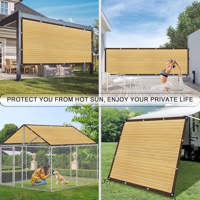 Thumbnail 4 de ZOZIJIU voile d’ombrage rectangulaire UV 90 %