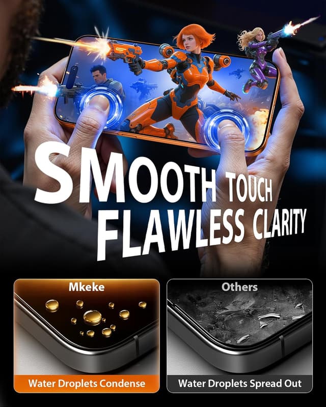 Thumbnail 5 de Mkeke iPhone 17 Pro Privacy Screen