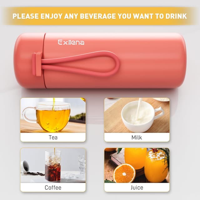 Thumbnail 5 de Exllena Small Flask 200ml coral red