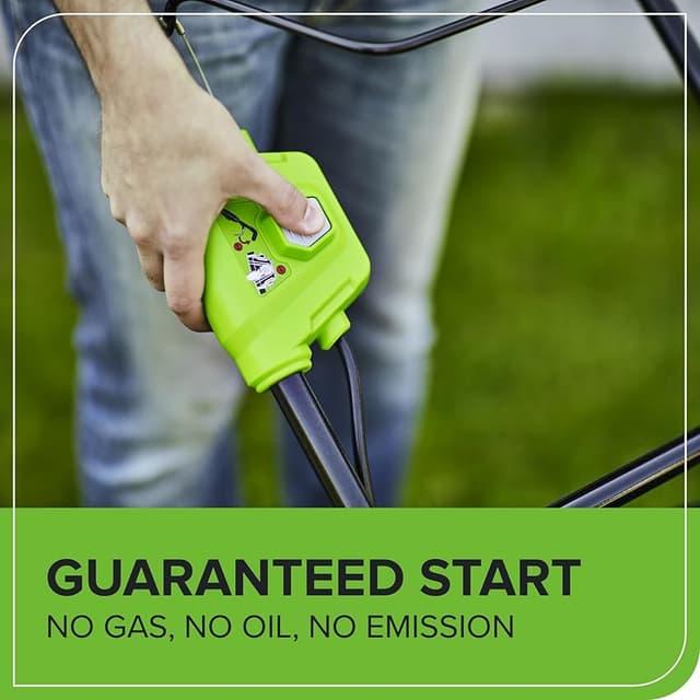 Thumbnail 4 de Greenworks G40LM41K2X Cortacésped 41 cm, 50 L 📷