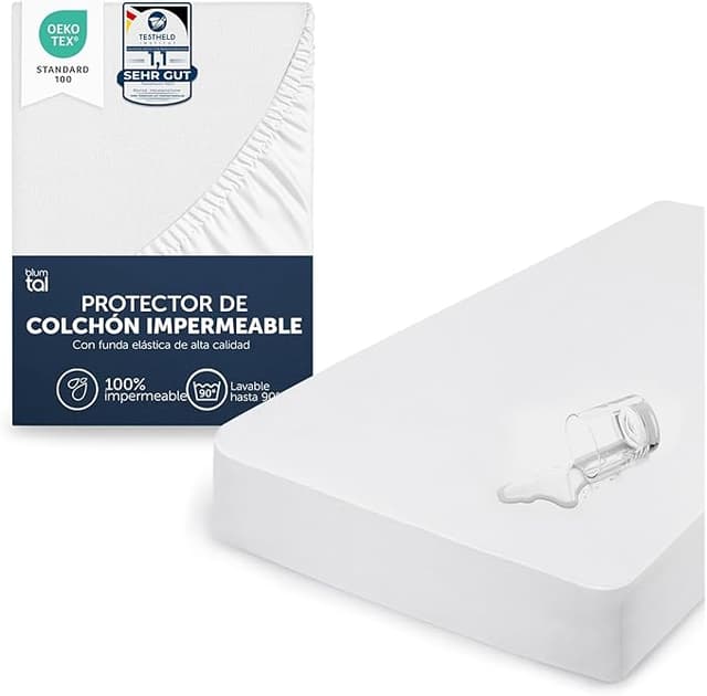 Imagen de Blumtal Protector de Colchón Impermeable 200x220cm en OfertitasTOP