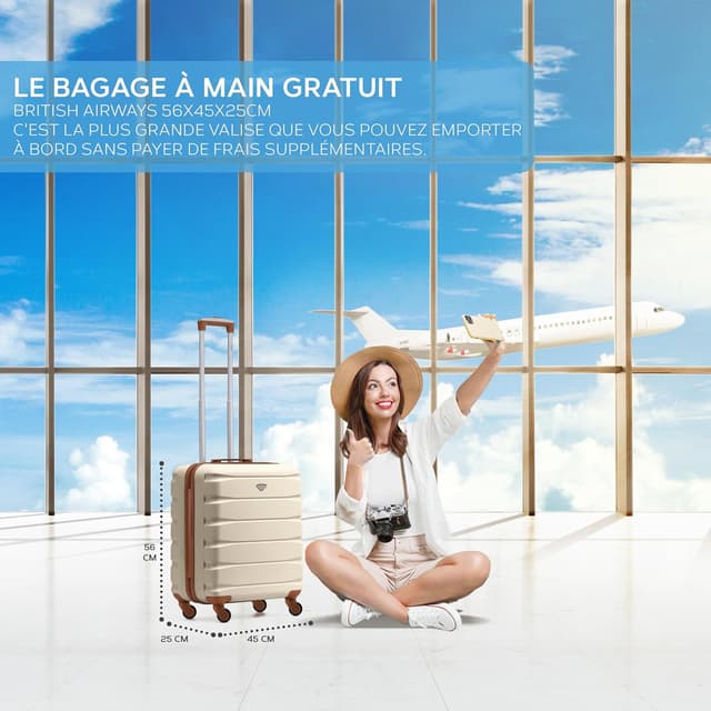 Thumbnail 1 de Flight Knight Bagage Cabine Légère 56x45x25 cm