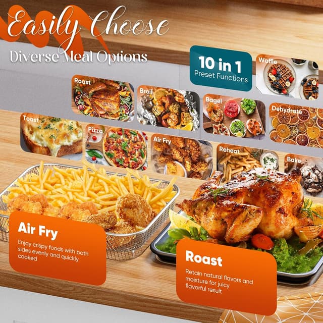 Thumbnail 5 de Nuwave Bravo Pro 21 Qt Air Fryer Toaster Oven