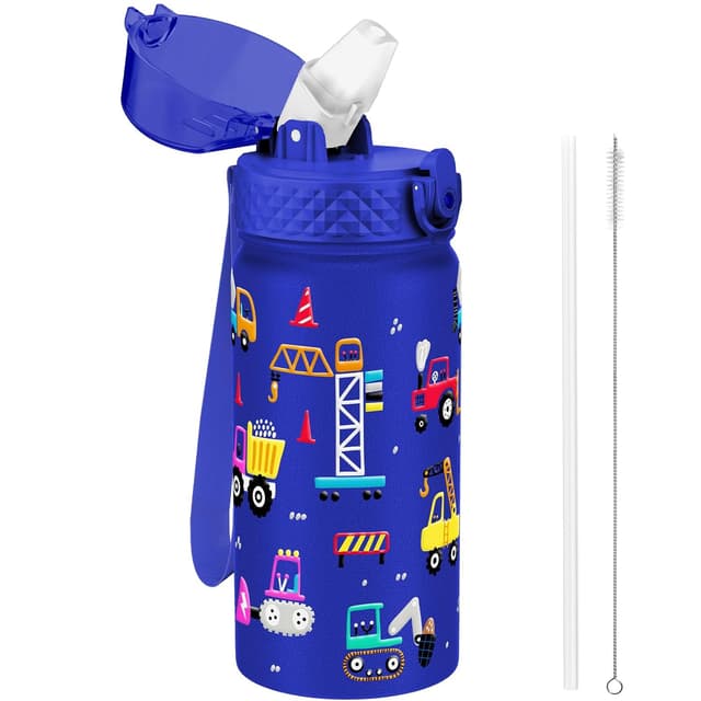 Detalle de GOPPUS Trinkflasche Kinder 420ml Edelstahl