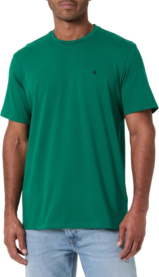 Detalle de Calvin Klein SS Classic Monogram tee Camiseta hombre