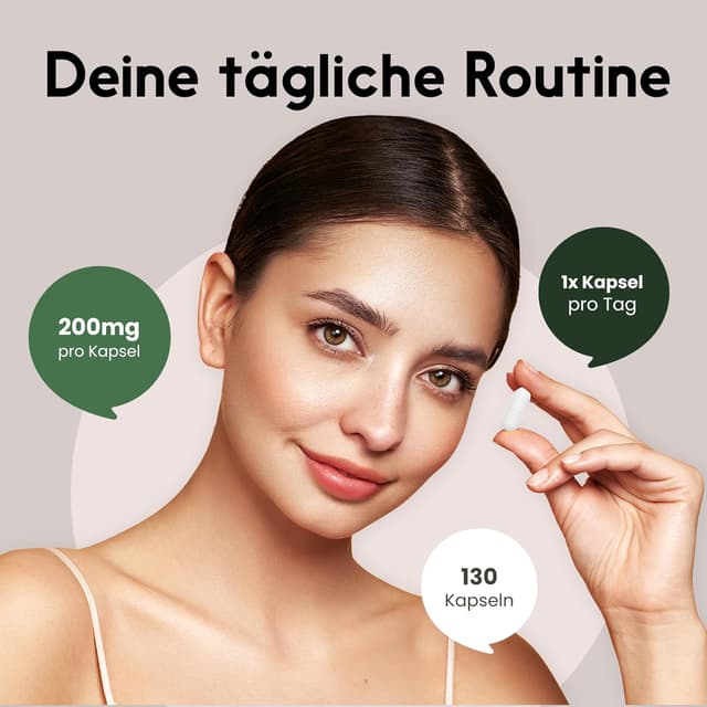 Detalle de Coenzym Q10 Kapseln 200 mg, 130 Stück