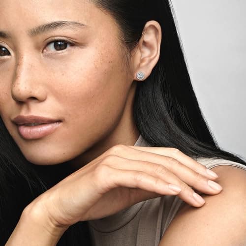 Thumbnail 3 de PANDORA Timeless pendientes doble halo