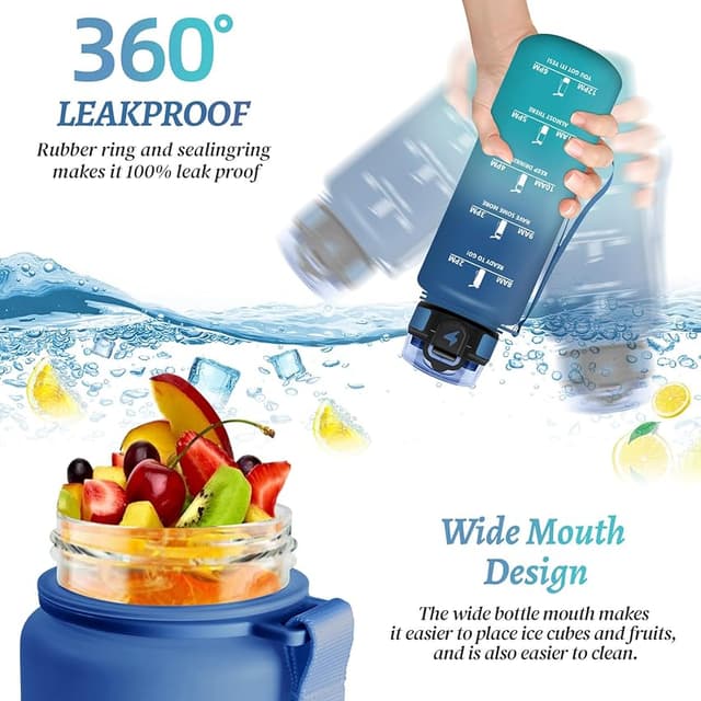 Detalle de HoneyHolly Botella Agua 1,5 L marcador de tiempo