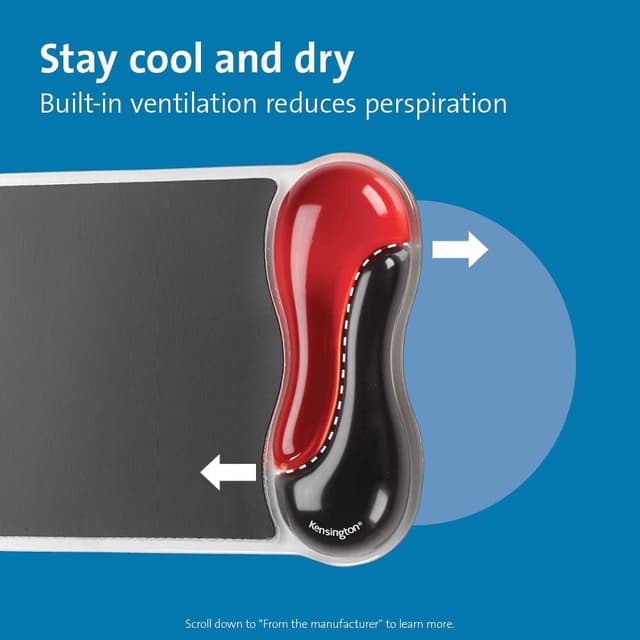 Thumbnail 3 de Kensington 62402 Mouse Pad Duo Gel Ergonomico