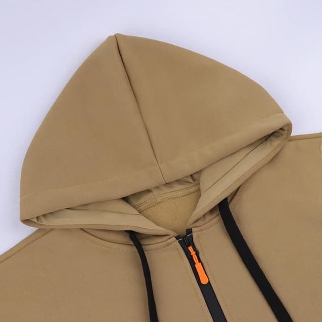 Detalle de FDKLOOK 1/4 Zipper Kapuzenpullover Herren 1/4-Zip