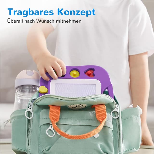 Thumbnail 6 de SGILE Große Magnetische Maltafel 42 × 32 cm Lila