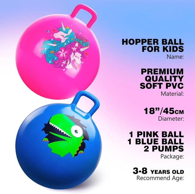 Detalle 2 de Hüpfball-Set 2er-Pack Space Hopper