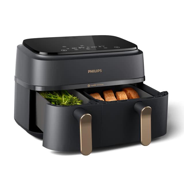 Detalle de Philips Phjilips S3000 freidora de aire doble cesta 9 L 🍽