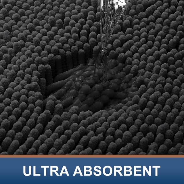 Thumbnail 4 de Smiry Luxury Chenille 45x27 bath mat