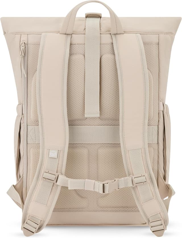 Detalle 2 de Johnny Urban Rolltop Rucksack Kyle „Puffy“ mit Laptopfach bis 16 Zoll – Damen & Herren Tagesrucksack aus Nylon